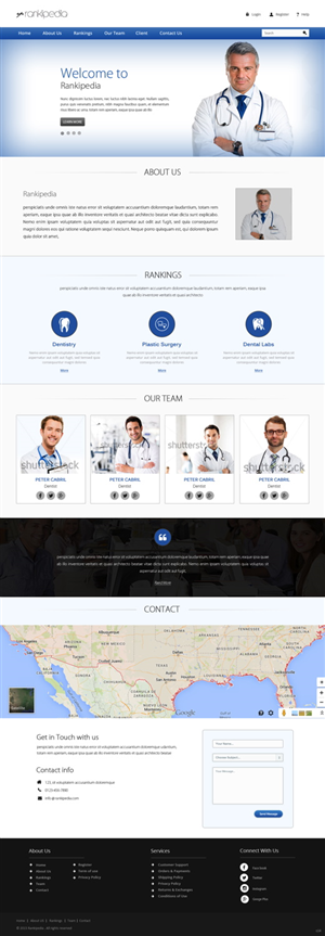 Web Design by pb for this project | Design: #5781130