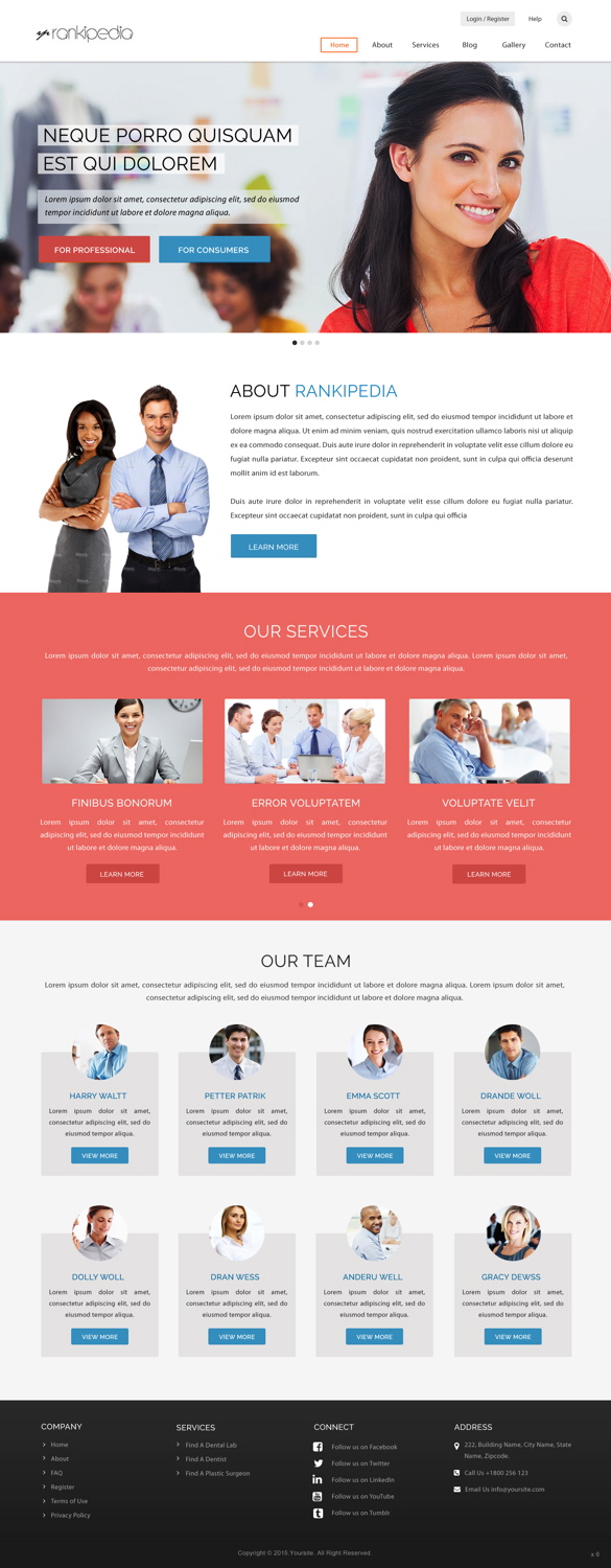 Web Design by pb for this project | Design #5781133