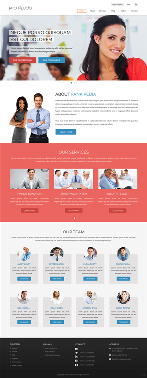 Web Design by pb for this project | Design: #5781133