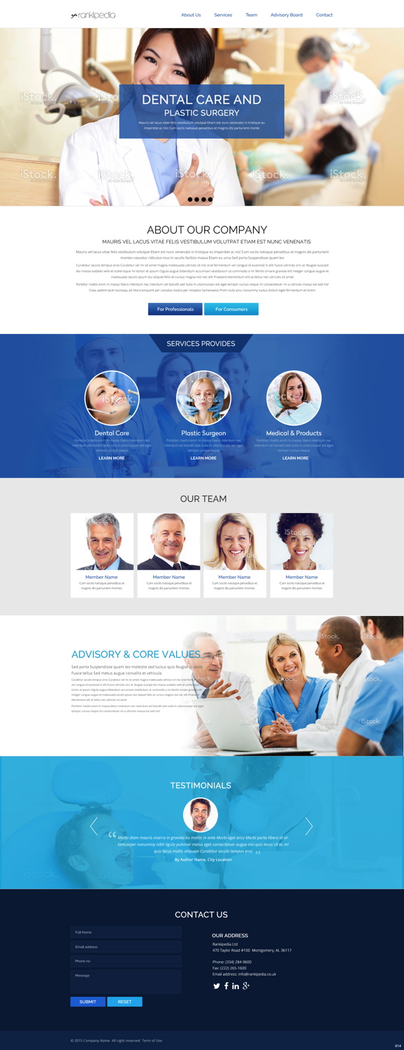 Web Design by pb for this project | Design #5781137