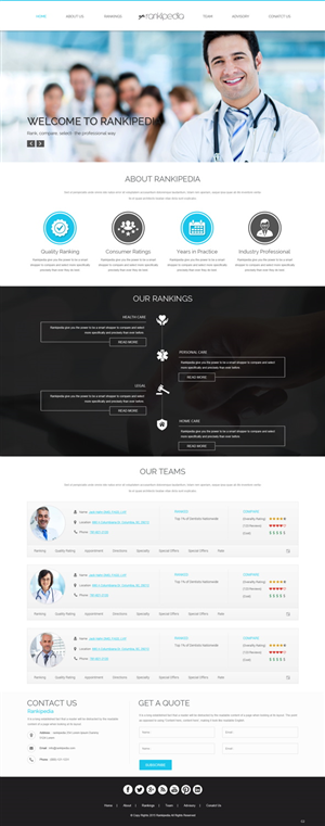 Web Design by pb for this project | Design: #5809253