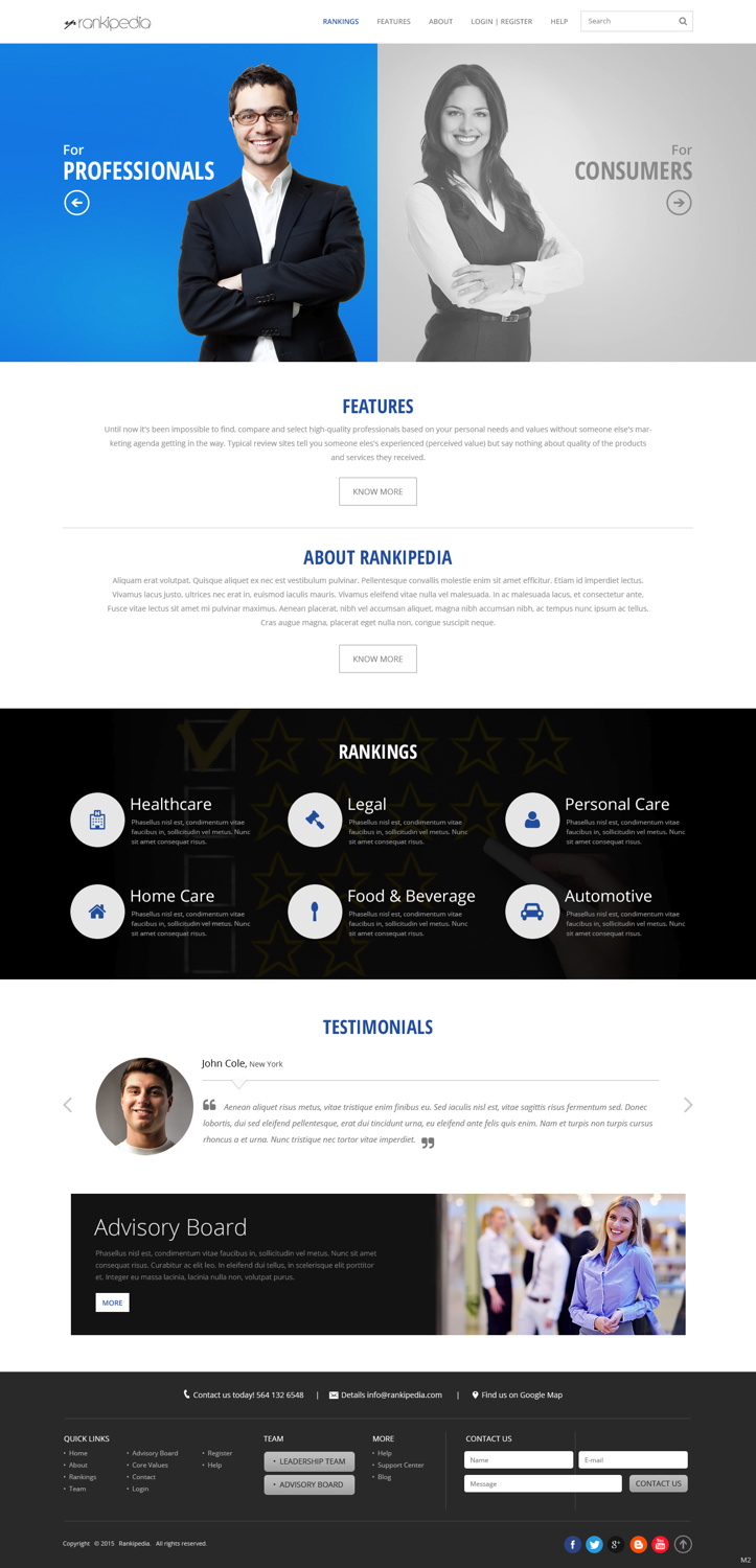 Web Design by pb for this project | Design #5809256