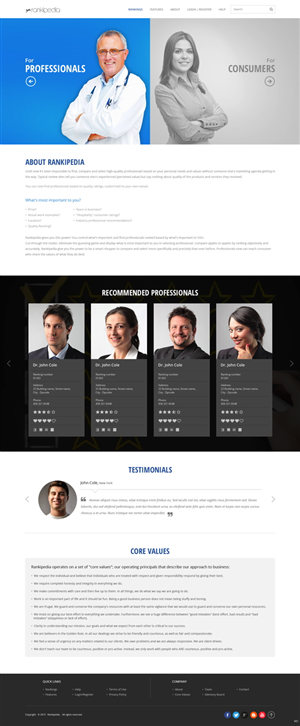 Web Design by pb for this project | Design: #5841036