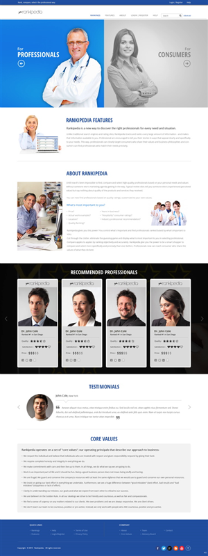 Web Design by pb for this project | Design: #5861514