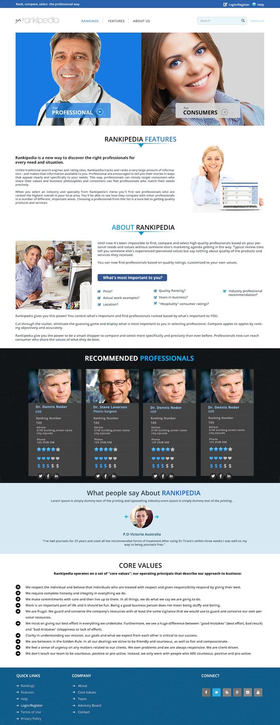 Web Design by GK for this project | Design #5882371