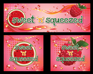 Signage Udpade for sweet 'n' squeezed artwork  | Signage Design by Pinky 