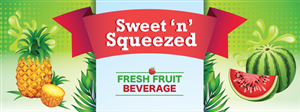 Signage Udpade for sweet 'n' squeezed artwork  | Signage Design by ravi_k5