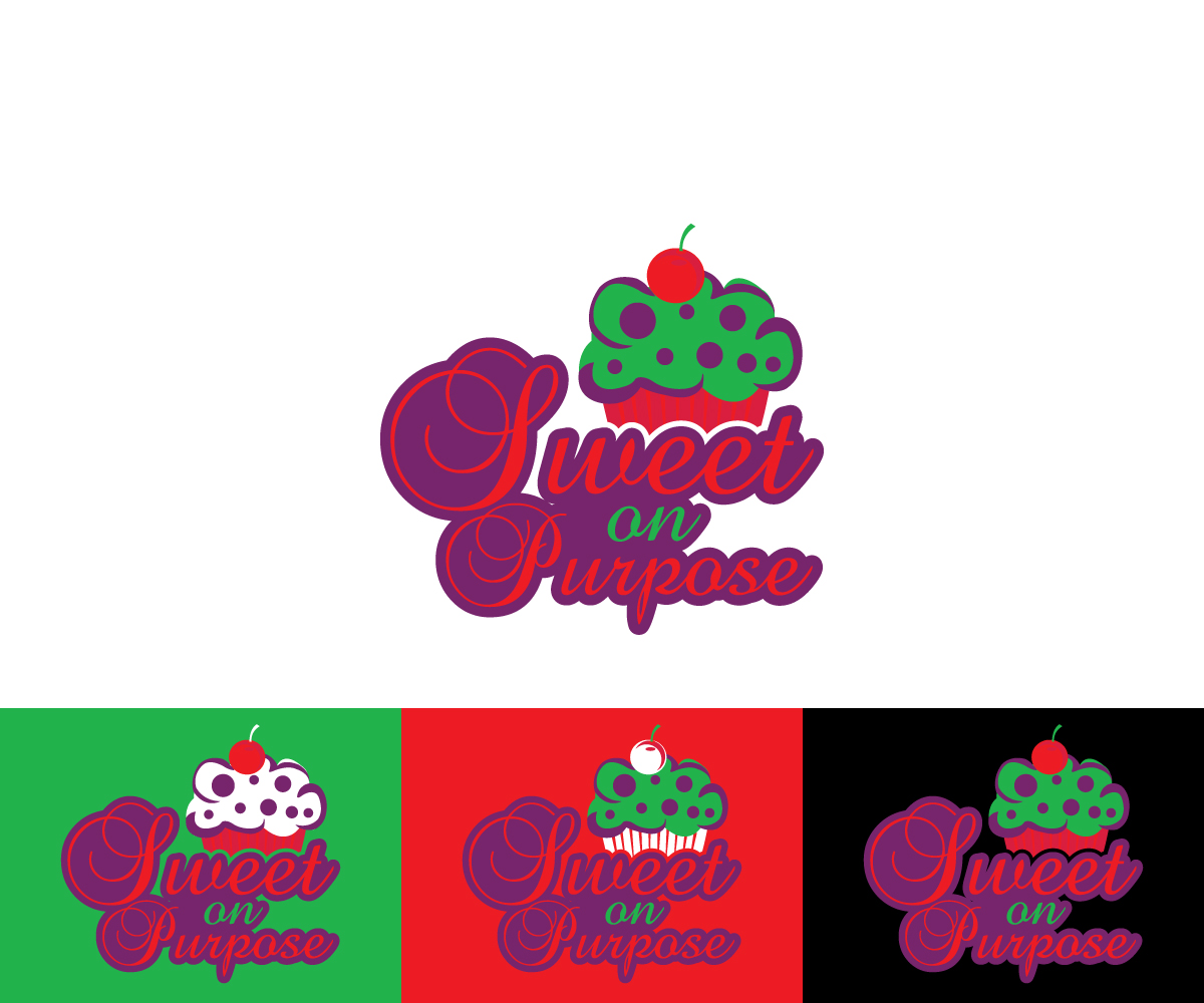 Logo Design by Crest Logo Designs for Sweet On Purpose LLC | Design #5811494