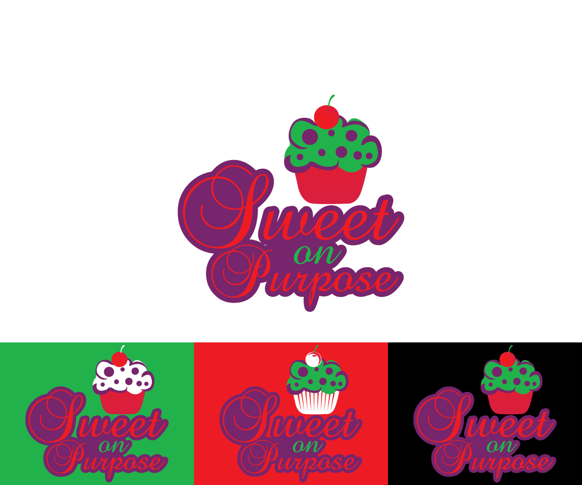 Logo Design by Crest Logo Designs for Sweet On Purpose LLC | Design #5811499