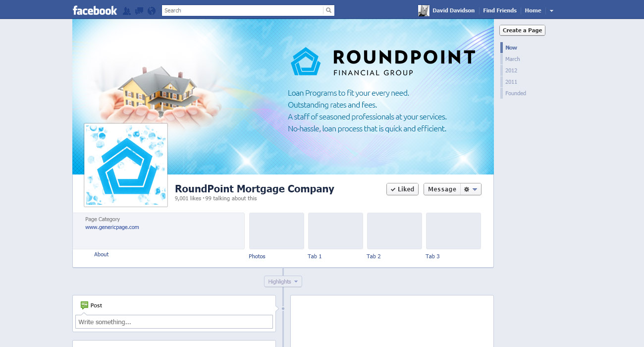 Facebook Design by WirePaper for this project | Design #1583529