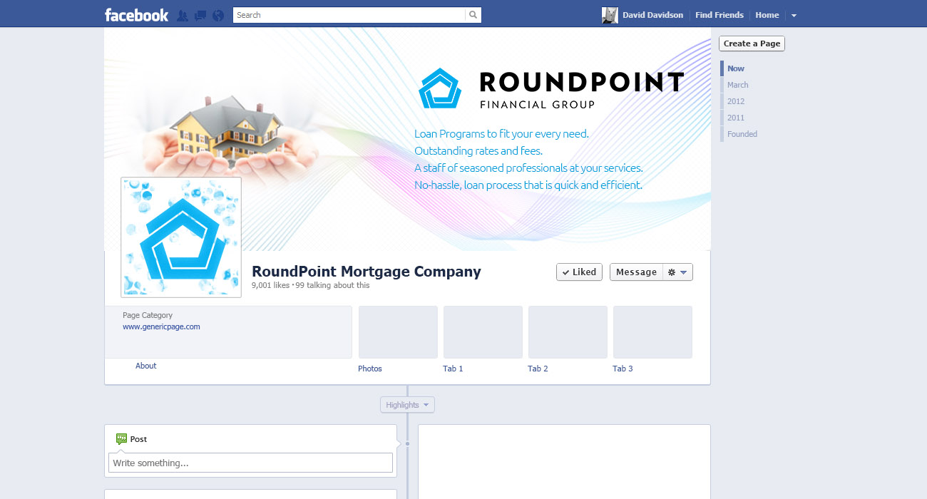Facebook Design by WirePaper for this project | Design #1583542