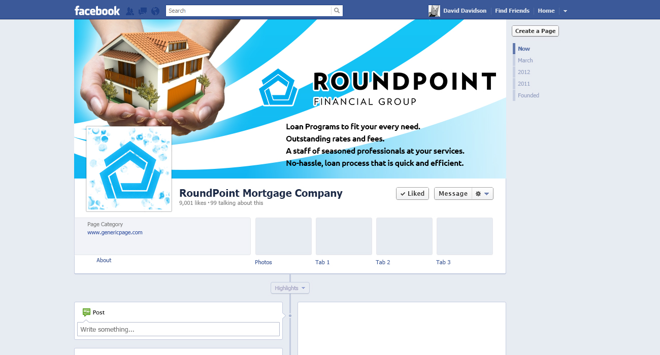 Facebook Design by WirePaper for this project | Design #1594724
