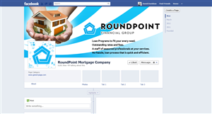 Roundpoint Mortgage Company- Facebook Design Project | Facebook Design by WirePaper