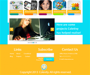 Web-Design von anshul1516 für dieses Projekt | Design #1622426