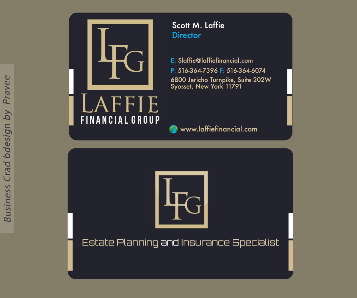 Business Card Design by pravee for this project | Design #1584715