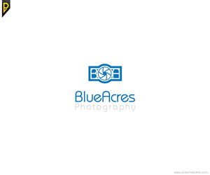 Logo Design by poisonvectors for BlueAcres Photography | Design #5769652
