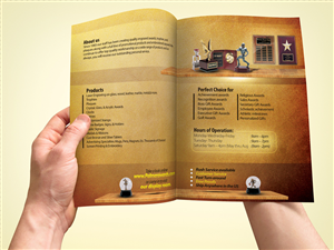 Brochure Design by Wael for Palmer Trophy & Awards  | Design: #1620498