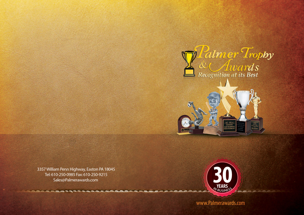 Brochure Design by Wael for Palmer Trophy & Awards  | Design #1620499