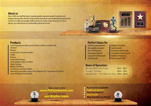 Brochure Design by Wael for Palmer Trophy & Awards  | Design: #1620500