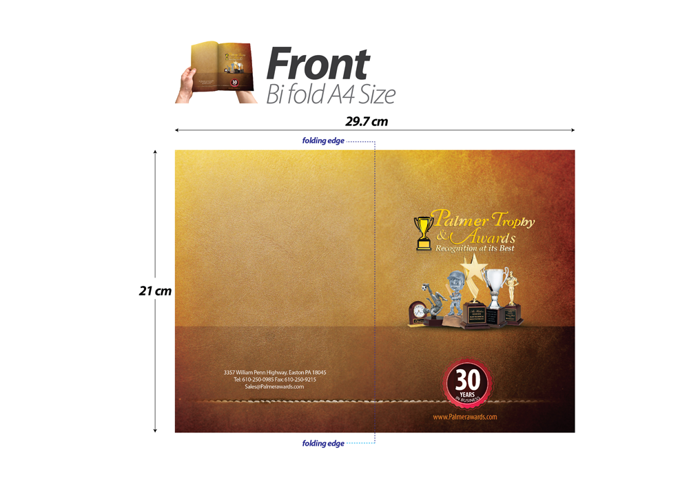 Brochure Design by Wael for Palmer Trophy & Awards  | Design #1628438