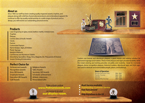 Brochure Design by Wael for Palmer Trophy & Awards  | Design: #1713564