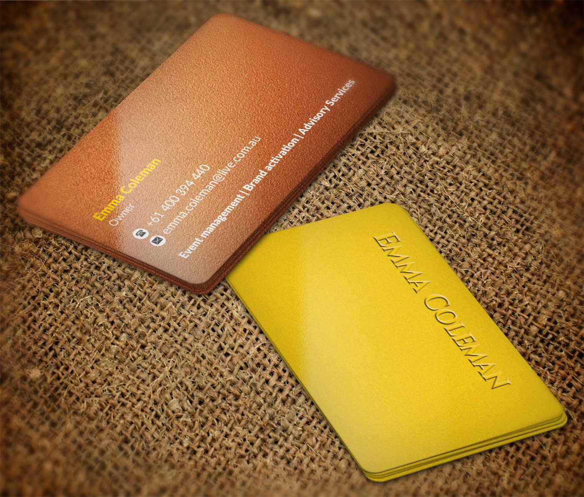 Business Card Design by nuhanenterpriseIT for this project | Design #5790184
