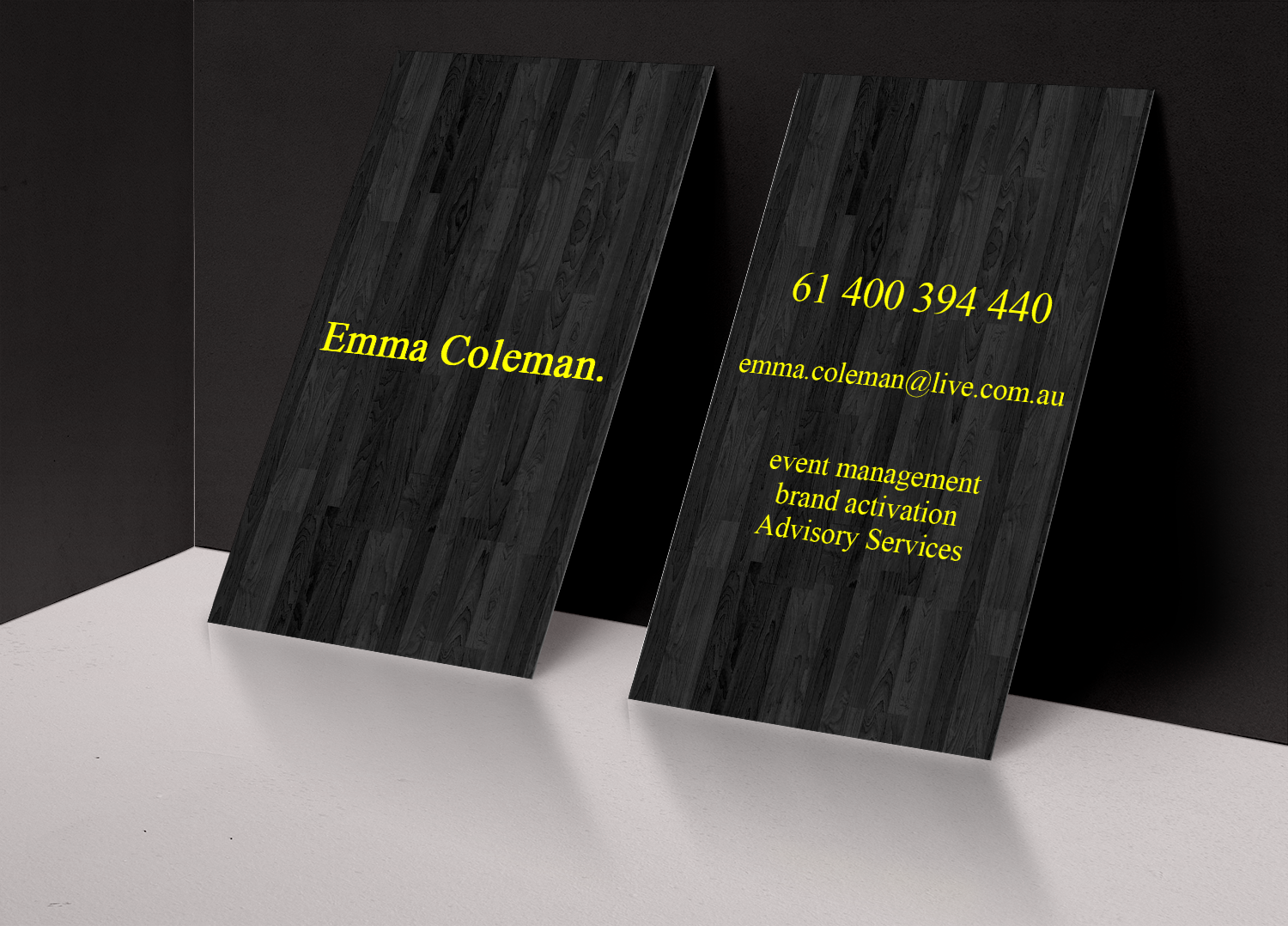 Diseño de Tarjeta de Presentación por Lanka Ama para este proyecto | Diseño #5769523