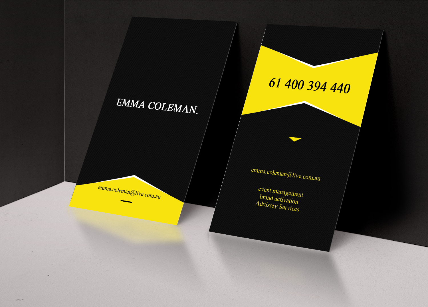 Diseño de Tarjeta de Presentación por Lanka Ama para este proyecto | Diseño #5769526