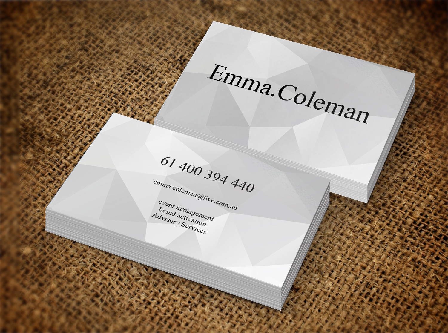 Diseño de Tarjeta de Presentación por Lanka Ama para este proyecto | Diseño #5769536