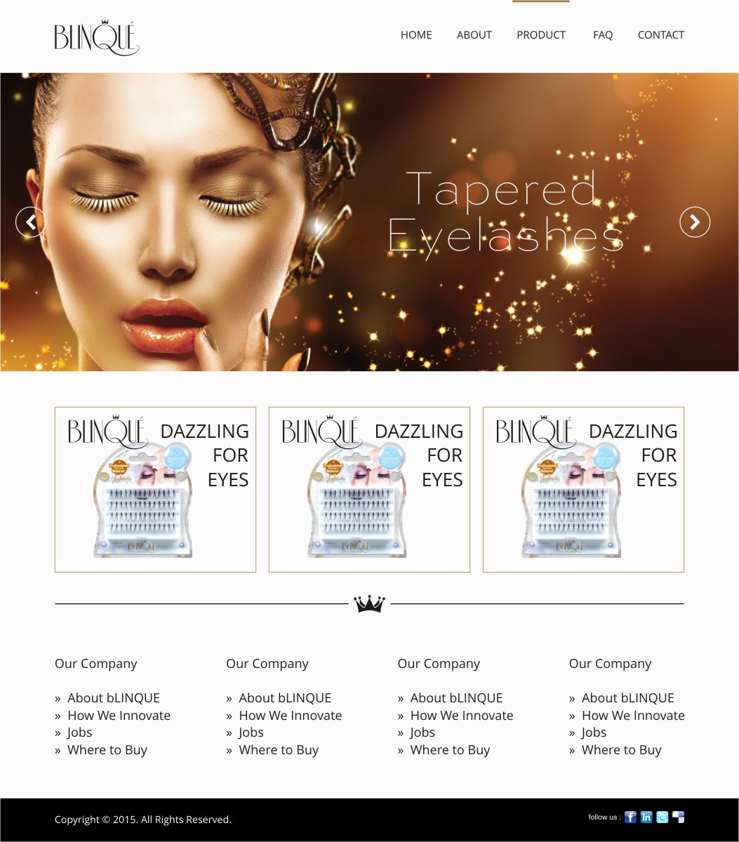 Web Design par INDIAN_Ashok pour MiiK International Inc. | Design #5767384