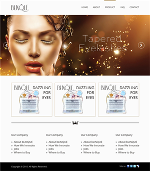 Web-Design von INDIAN_Ashok für MiiK International Inc. | Design: #5767384