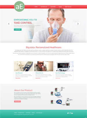 Web Design by pb for this project | Design #5780555