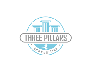 THREE PILLARS COMMUNITIES | Logo Design by lucrative
