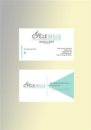 Business Card Design by Adhiagama