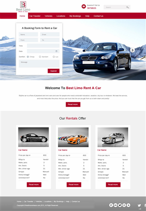 Web Design by saroshdurrani for this project | Design: #5790177