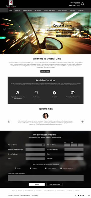 Web Design by saroshdurrani for this project | Design: #5791541
