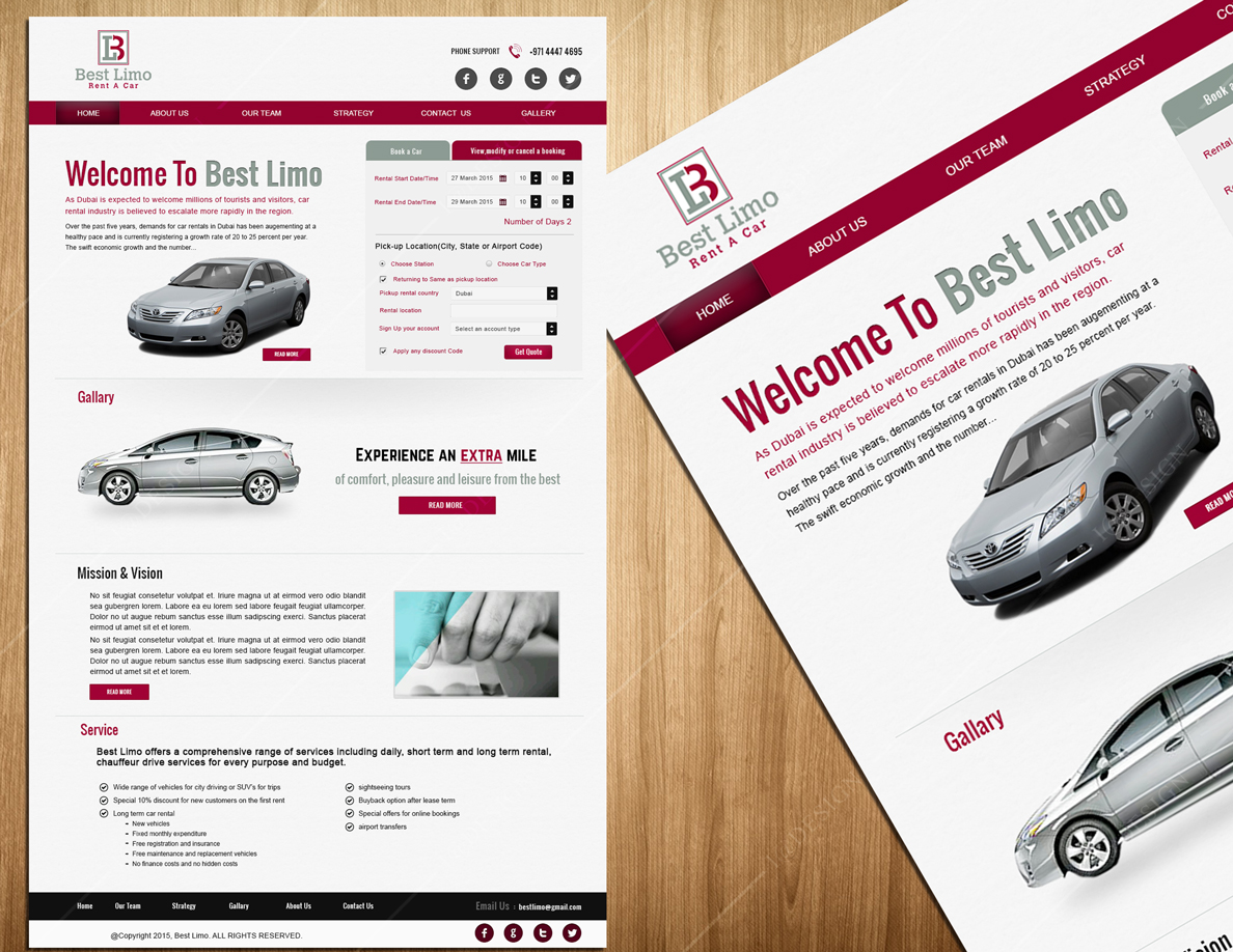 Web Design by Shigh5 for this project | Design #5799752