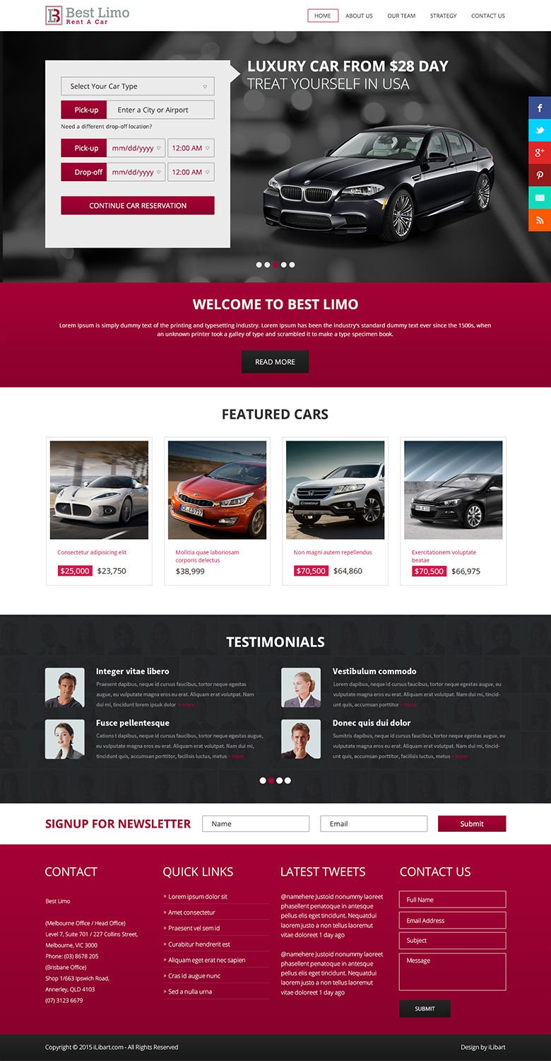 Web Design by iLibart for this project | Design #5767166
