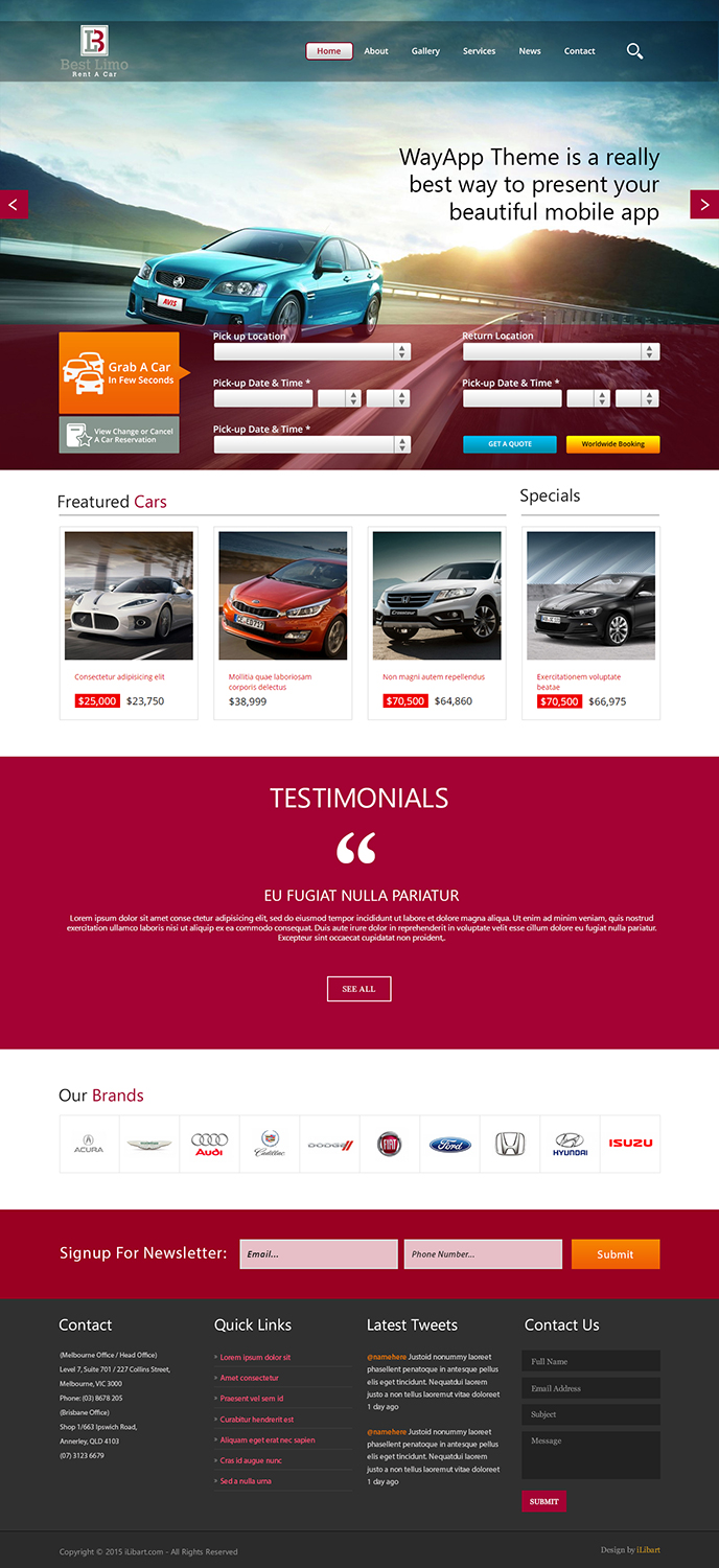 Web Design by iLibart for this project | Design #5768214