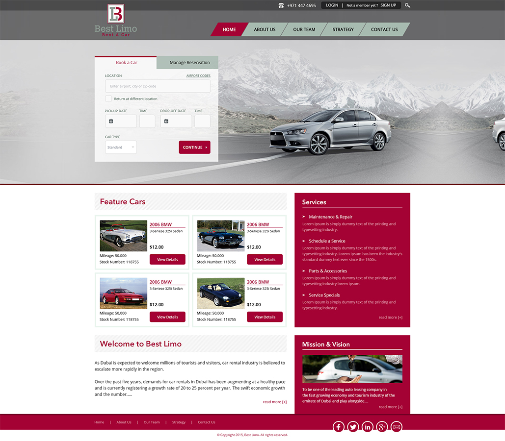 Web Design by Ved Web Services for this project | Design #5845520