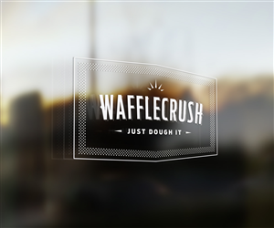 WaffleCrush: Just Dough it | Diseño de Logo por iamf