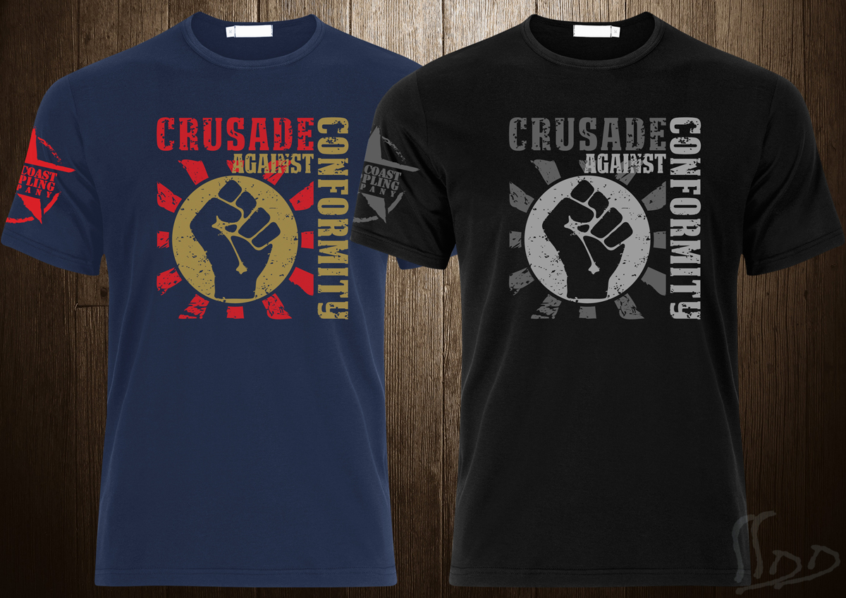 T-shirt Design by SSDD for East Coast Grappling Company | Design #5867941
