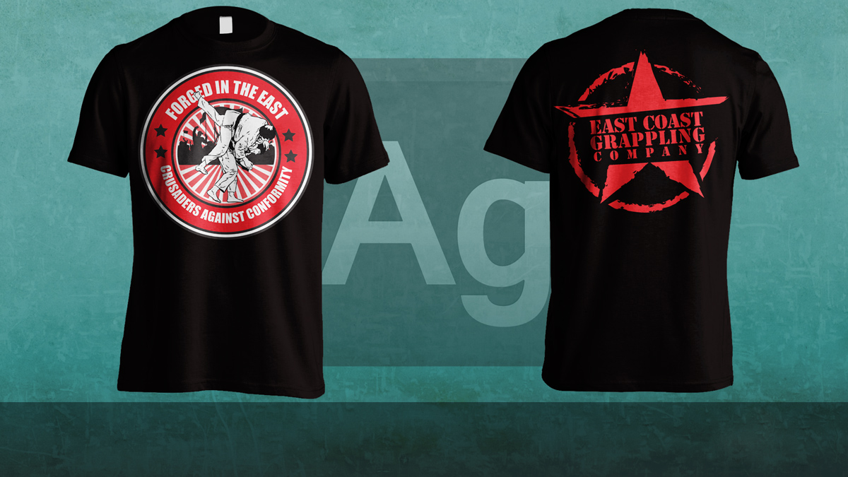 T-shirt Design by Einder for East Coast Grappling Company | Design #5844892