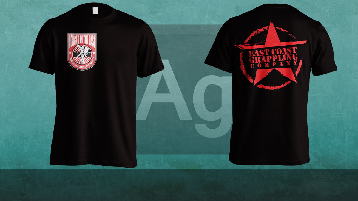 T-shirt Design by Einder for East Coast Grappling Company | Design #5844900