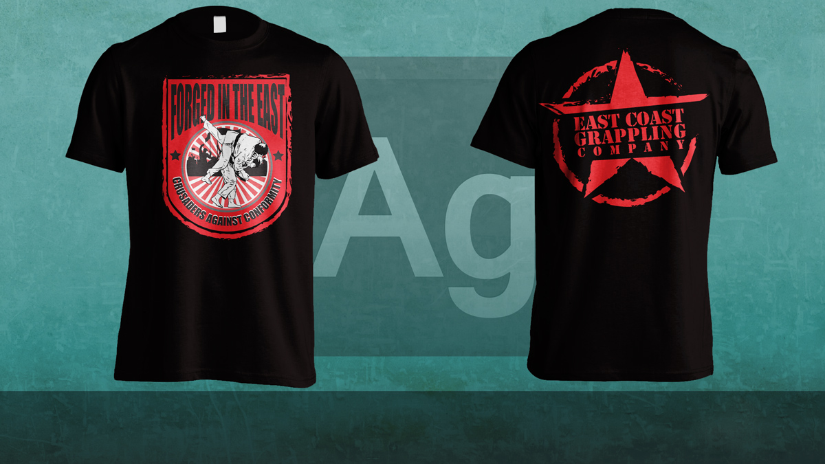 T-shirt Design by Einder for East Coast Grappling Company | Design #5845017