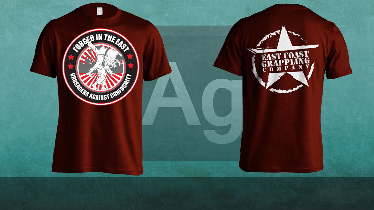 T-shirt Design by Einder for East Coast Grappling Company | Design #5845021