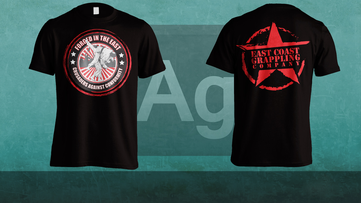 T-shirt Design by Einder for East Coast Grappling Company | Design #5845023