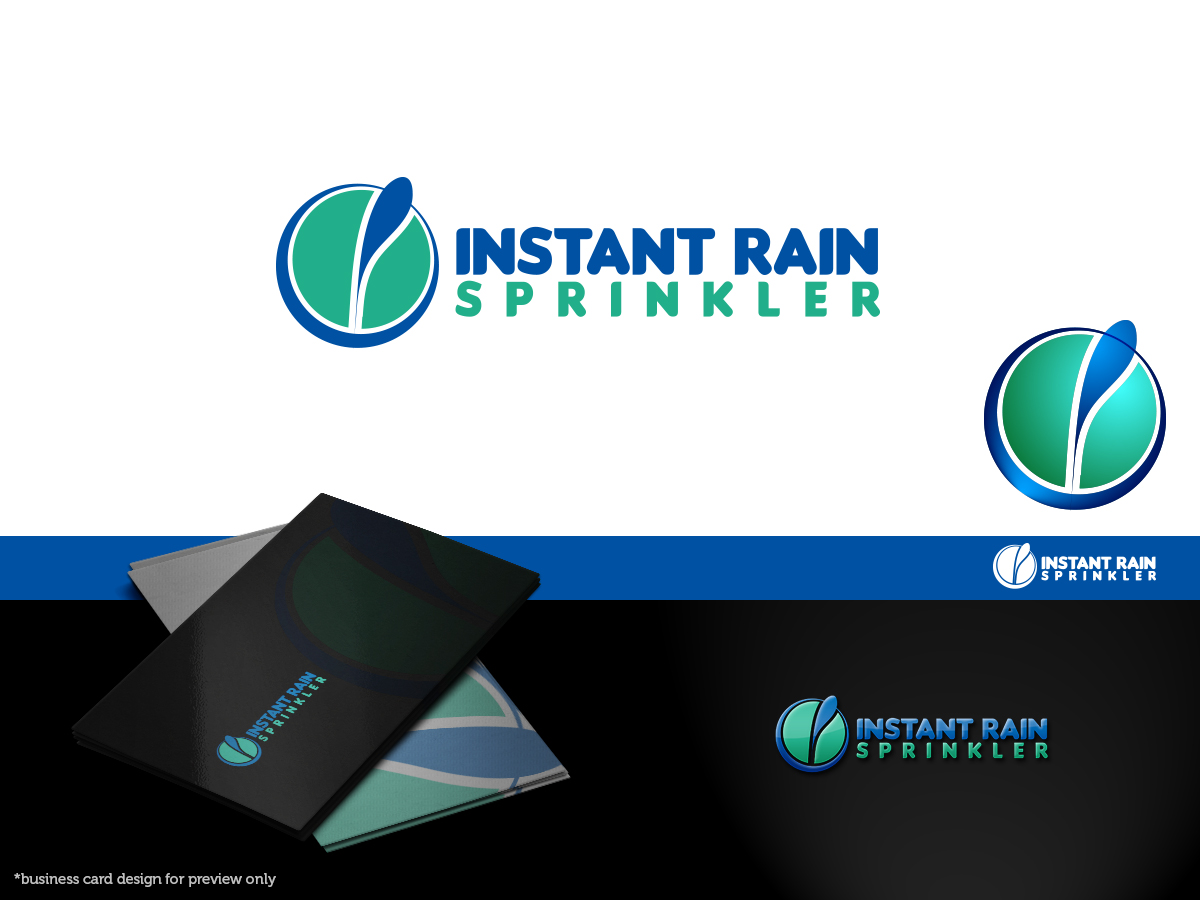 Logo Design by ArtSamurai for Instant Rain Sprinkler LLC | Design #1607939