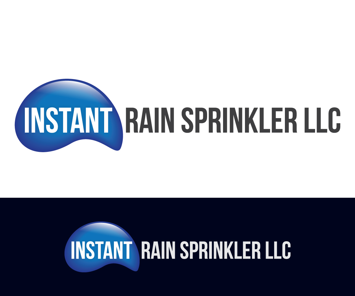 Logo Design by Anthony for Instant Rain Sprinkler LLC | Design #1603902