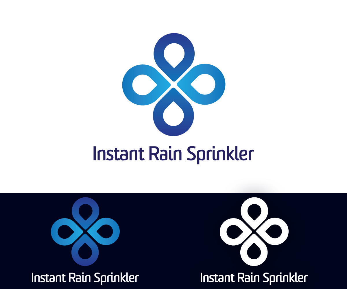 Logo Design by Anthony for Instant Rain Sprinkler LLC | Design #1603907